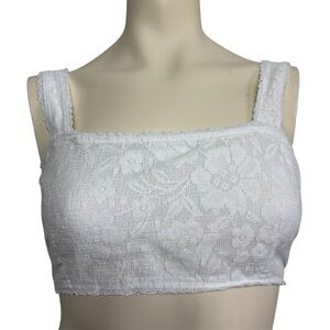 American eagle white lace bralette